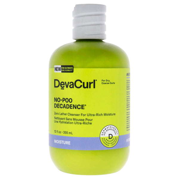 DevaCurl No-Poo Decadence by DevaCurl for Unisex - 12 oz Cleanser