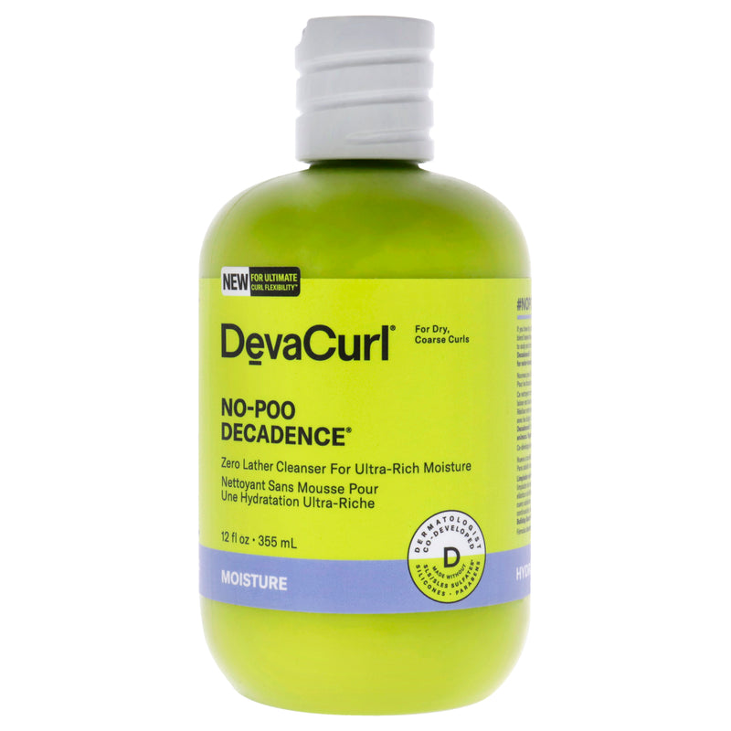 DevaCurl No-Poo Decadence by DevaCurl for Unisex - 12 oz Cleanser