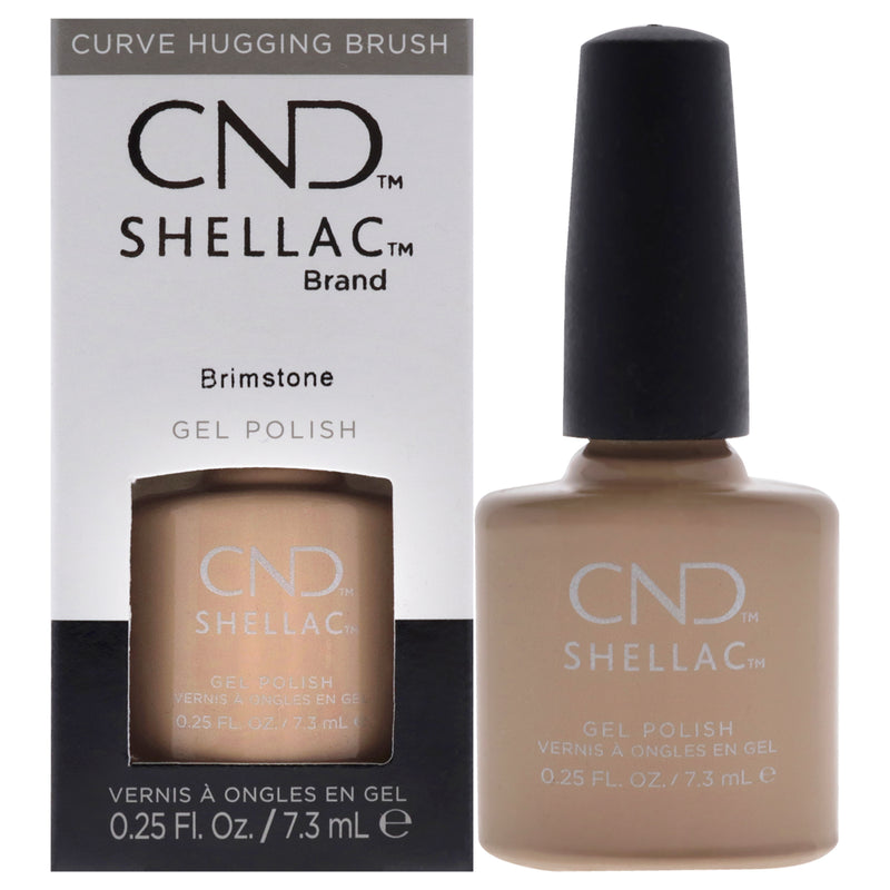 CND Shellac Nail Color - Brimstone by CND for Women - 0.25 oz Nail Polish