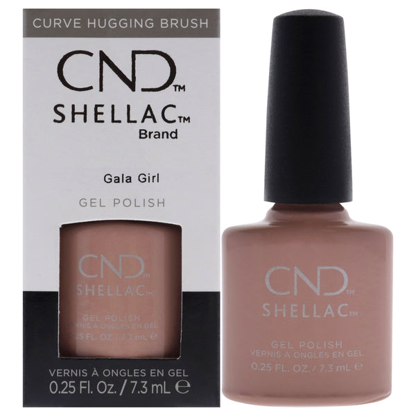 CND Shellac Nail Color - Gala Girl by CND for Women - 0.25 oz Nail Polish