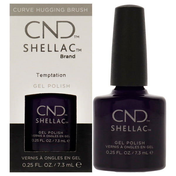 CND Shellac Nail Color - Temptation by CND for Women - 0.25 oz Nail Polish