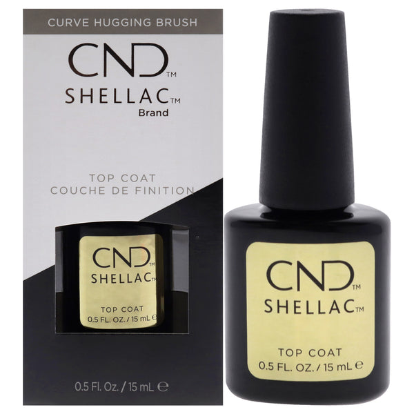 CND Shellac Nail Color - Original Top Coat by CND for Women - 0.5 oz Nail Polish