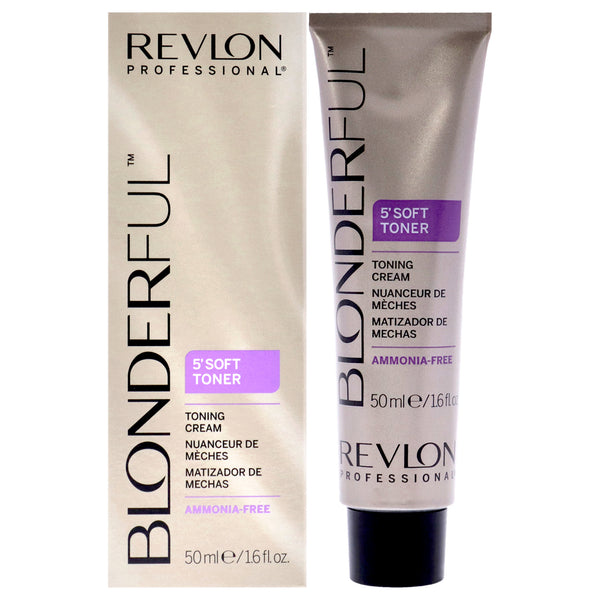 Revlon Blonderful Soft Toner Cream - 9.01 Light Silver by Revlon for Unisex - 1.6 oz Toner