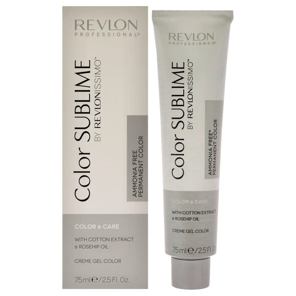 Revlon Revlonissimo Color Sublime - 6.1 Dark Ash Blonde by Revlon for Unisex - 2.5 oz Hair Color