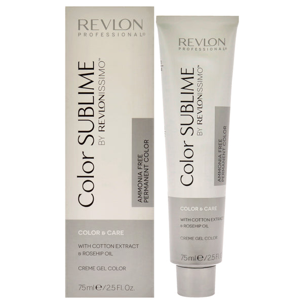 Revlon Revlonissimo Color Sublime - 6.4 Dark Copper Blonde by Revlon for Unisex - 2.5 oz Hair Color