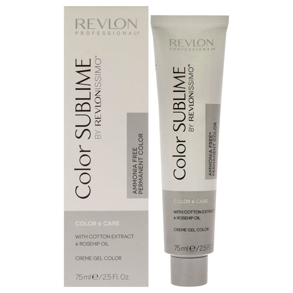 Revlon Revlonissimo Color Sublime - 7.1 Medium Ash Blonde by Revlon for Unisex - 2.5 oz Hair Color