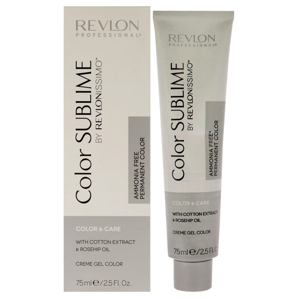 Revlon Revlonissimo Color Sublime - 5.35 Light Amber Brown by Revlon for Unisex - 2.5 oz Hair Color