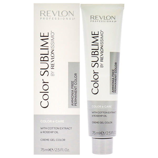 Revlon Revlonissimo Color Sublime - 7.31 Medium Ash Golden Blonde by Revlon for Unisex - 2.5 oz Hair Color