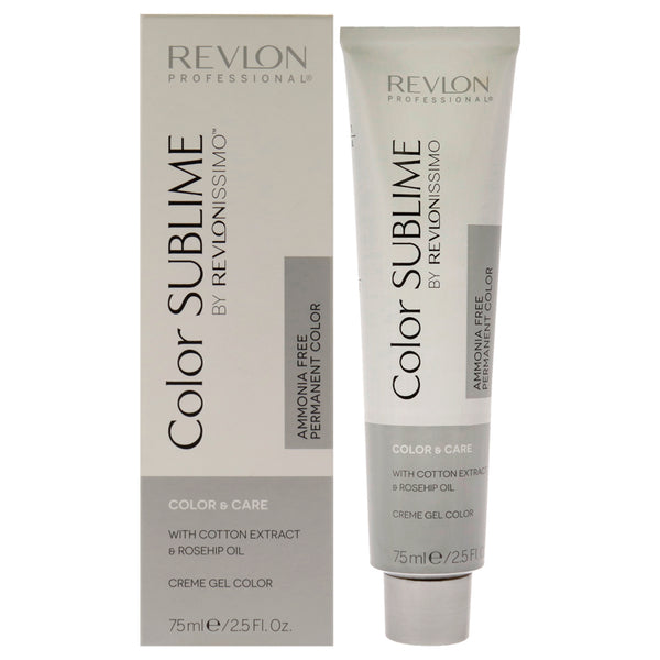 Revlon Revlonissimo Color Sublime - 7.34 Medium Golden Copper Blonde by Revlon for Unisex - 2.5 oz Hair Color