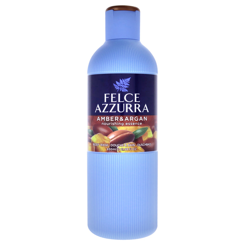 Felce Azzurra Amber and Argan by Felce Azzurra for Unisex - 22 oz Body Wash