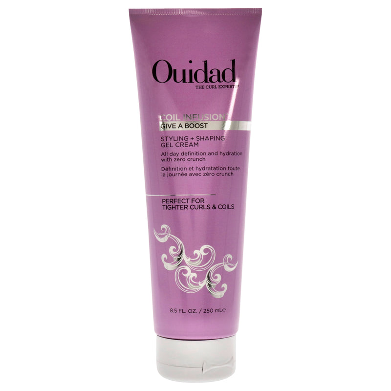 Ouidad Coil Infusion Give A Boost Styling Plus Shaping Gel Cream by Ouidad for Unisex - 8.5 oz Cream