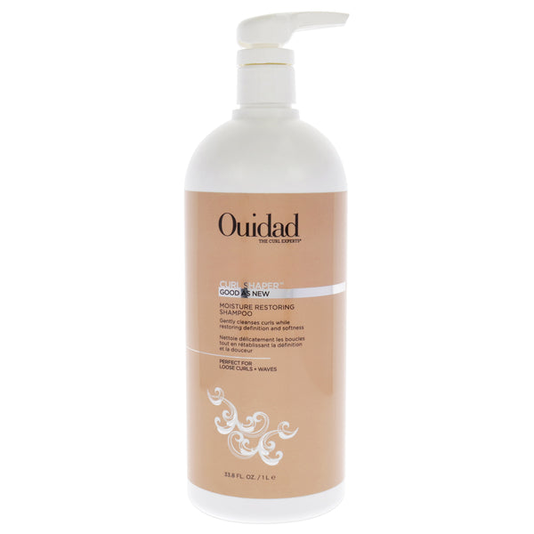 Ouidad Curl Shaper Good as New Moisture Restoring Shampoo by Ouidad for Unisex - 33.8 oz Shampoo