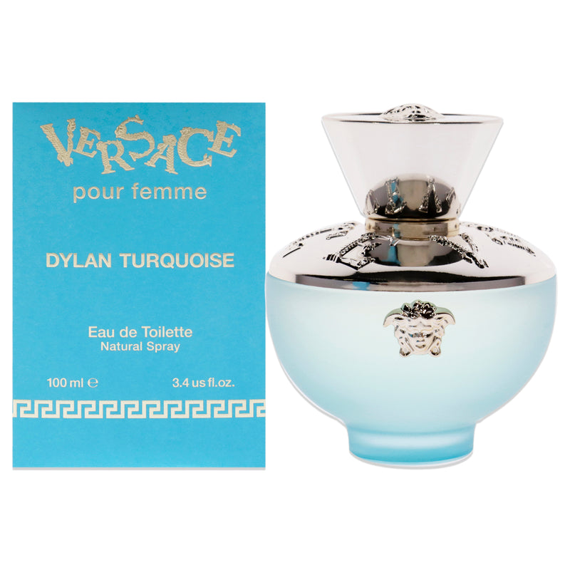 Versace Dylan Turquoise Pour Femme by Versace for Women - 3.4 oz EDT Spray