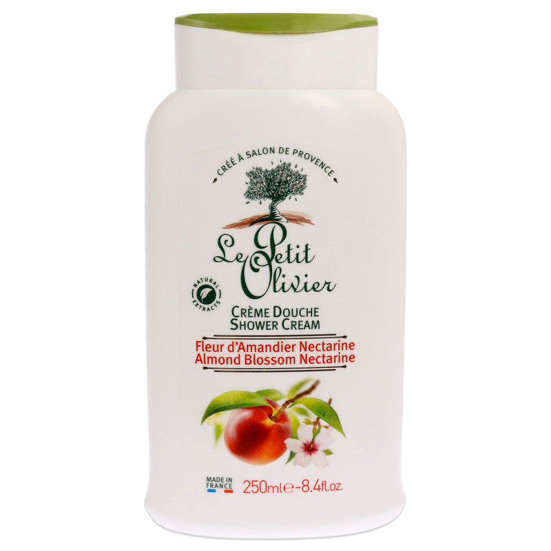 Le Petit Olivier Shower Cream - Almond Blossom Nectarine by Le Petit Olivier for Unisex - 8.4 oz Shower Cream