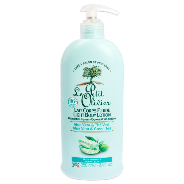 Le Petit Olivier Light body Lotion - Aloe Vera and Green Tea by Le Petit Olivier for Unisex - 8.4 oz Body Lotion