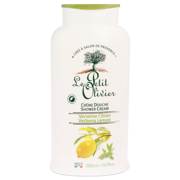 Le Petit Olivier Shower Cream - Verbena Lemon by Le Petit Olivier for Women - 16.9 oz Shower Cream