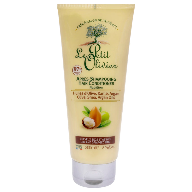 Le Petit Olivier Nutrition Hair Conditioner - Olive-Shea-Argan Oils by Le Petit Olivier for Unisex - 6.76 oz Conditioner