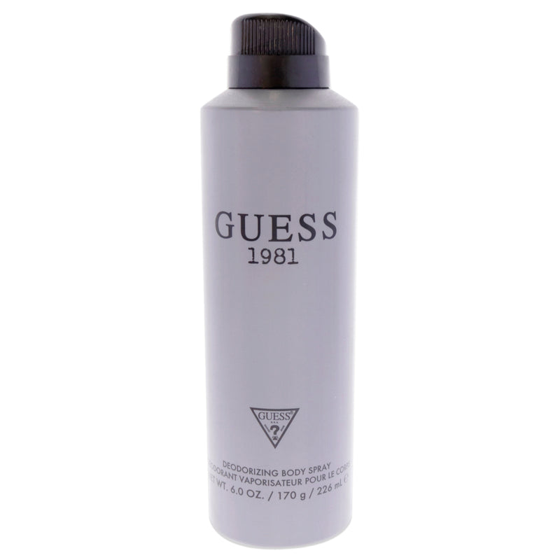 Guess Guess 1981 by Guess for Men - 6 oz Body Spray