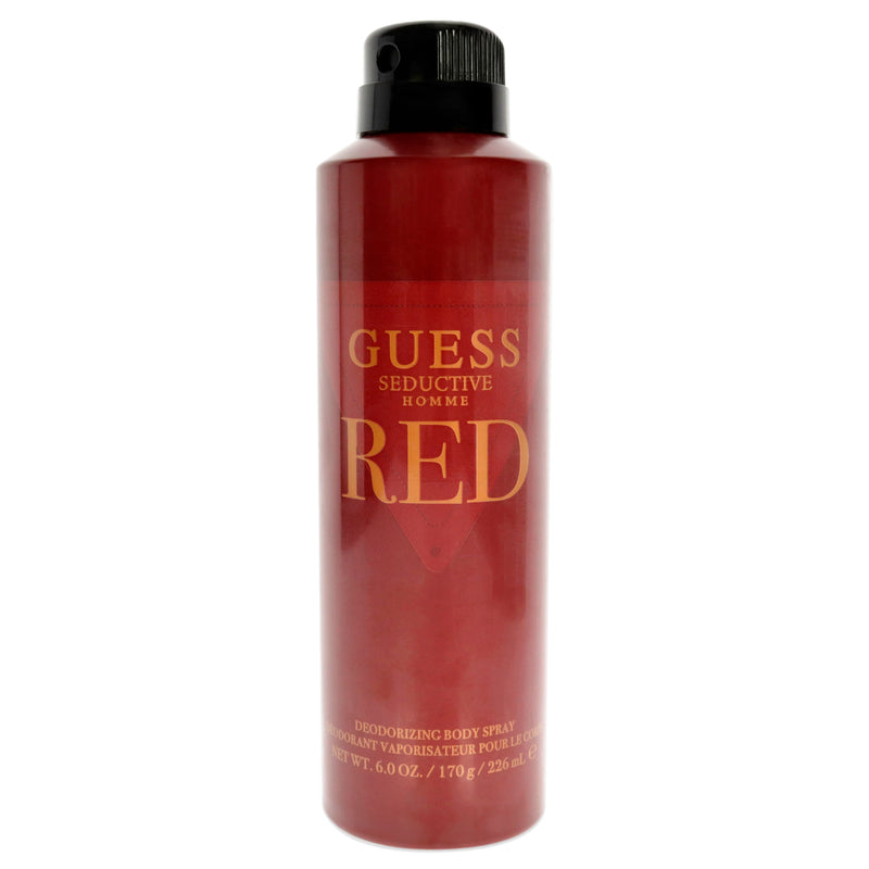 Guess Guess Seductive Homme Red by Guess for Men - 6 oz Body Spray