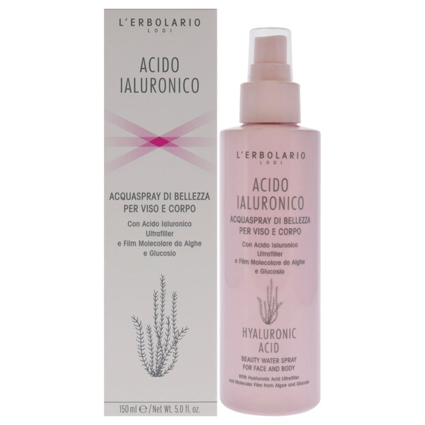 LErbolario Hyaluronic Acid Beauty Water Spray for Face and Body by LErbolario for Unisex - 5 oz Body Spray