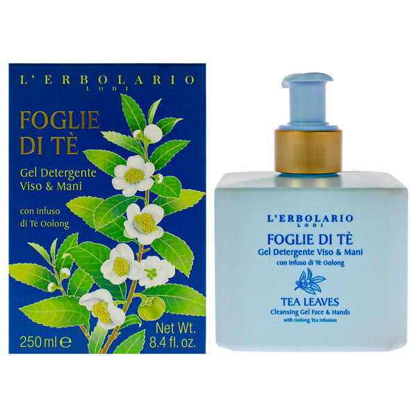 LErbolario Cleansing Gel Face and Hand - Tea Leaves by LErbolario for Unisex - 8.5 oz Cleanser