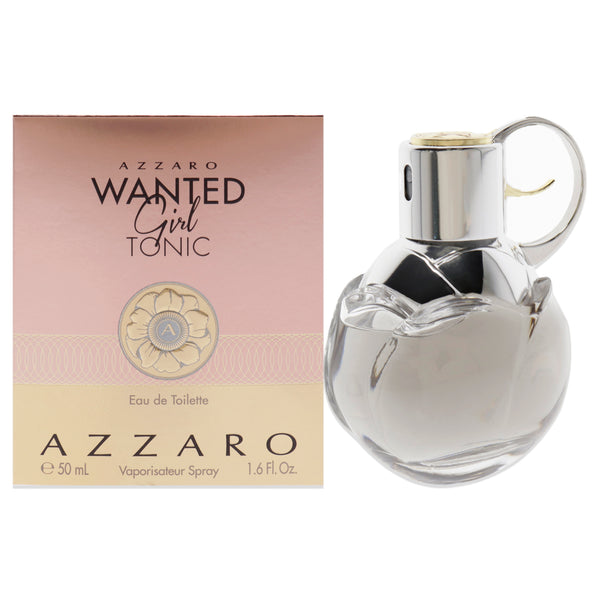 Azzaro Wanted Tonic Girl by Azzaro for Women - 1.6 oz EDT Spray