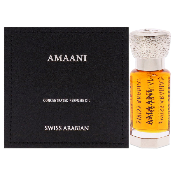 Swiss Arabian Amaani by Swiss Arabian for Unisex - 0.4 oz Parfum Oil Rollerball