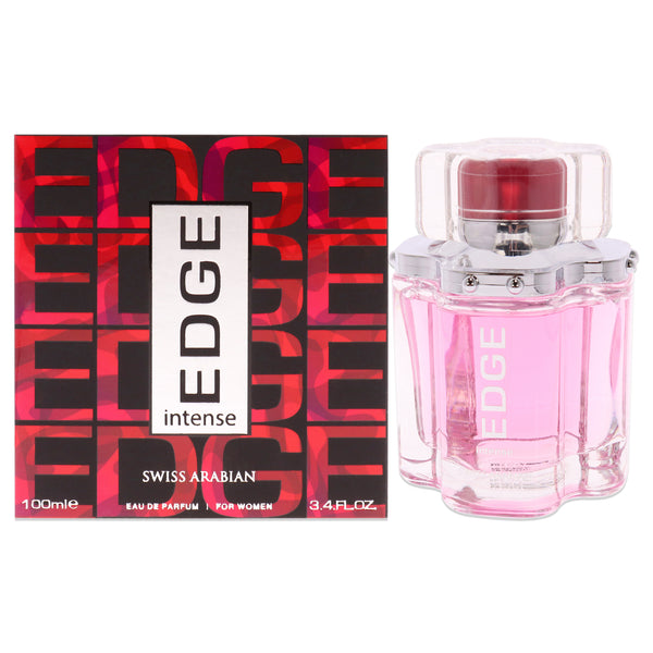 Swiss Arabian EDGE Intense by Swiss Arabian for Women - 3.4 oz EDP Spray