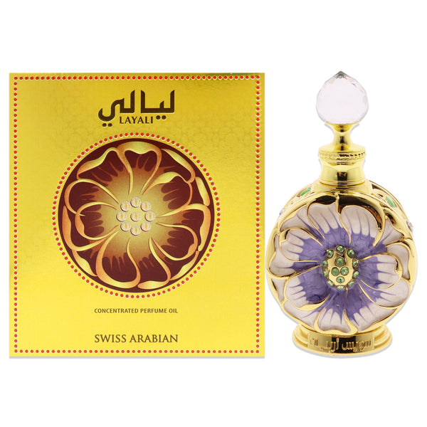 Swiss Arabian Layali by Swiss Arabian for Women - 0.5 oz Parfum Oil