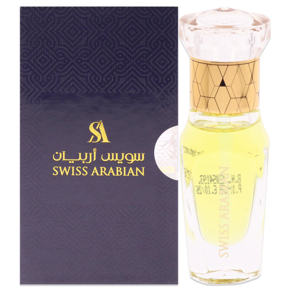 Swiss Arabian Opulent Oud by Swiss Arabian for Unisex - 0.4 oz Parfum Oil