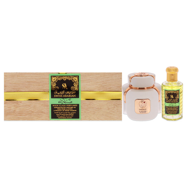 Swiss Arabian Sandalia Green by Swiss Arabian for Unisex - 3.2 oz Parfum Oil