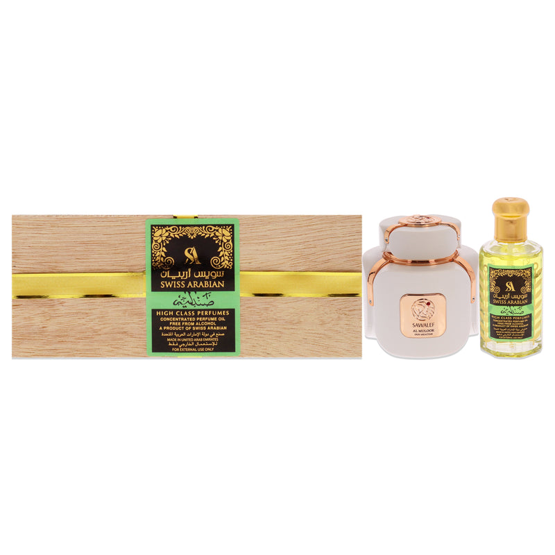 Swiss Arabian Sandalia Green by Swiss Arabian for Unisex - 3.2 oz Parfum Oil