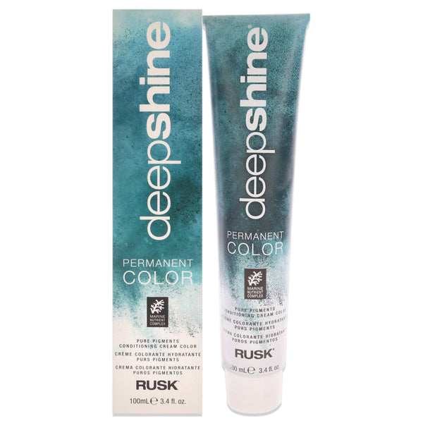 Rusk Deepshine Pure Pigments Conditioning Cream Color - 6.43CG Brilliant Copper Gold by Rusk for Unisex - 3.4 oz Hair Color