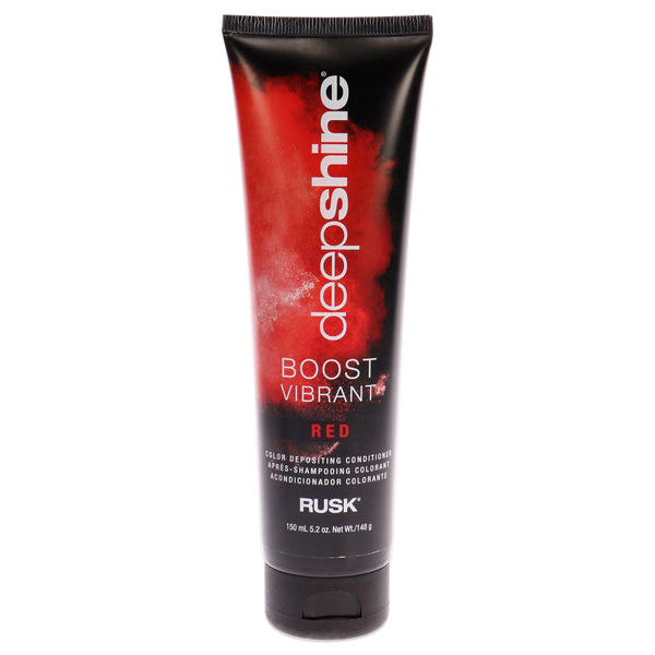 Rusk Deepshine Boost Vibrant Color Depositing Conditioner - Red by Rusk for Unisex - 5.2 oz Hair Color