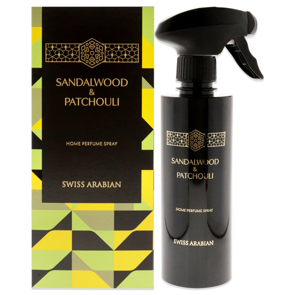 Swiss Arabian Sandalwood and Patchouli by Swiss Arabian for Unisex - 10.14 oz Room Spray