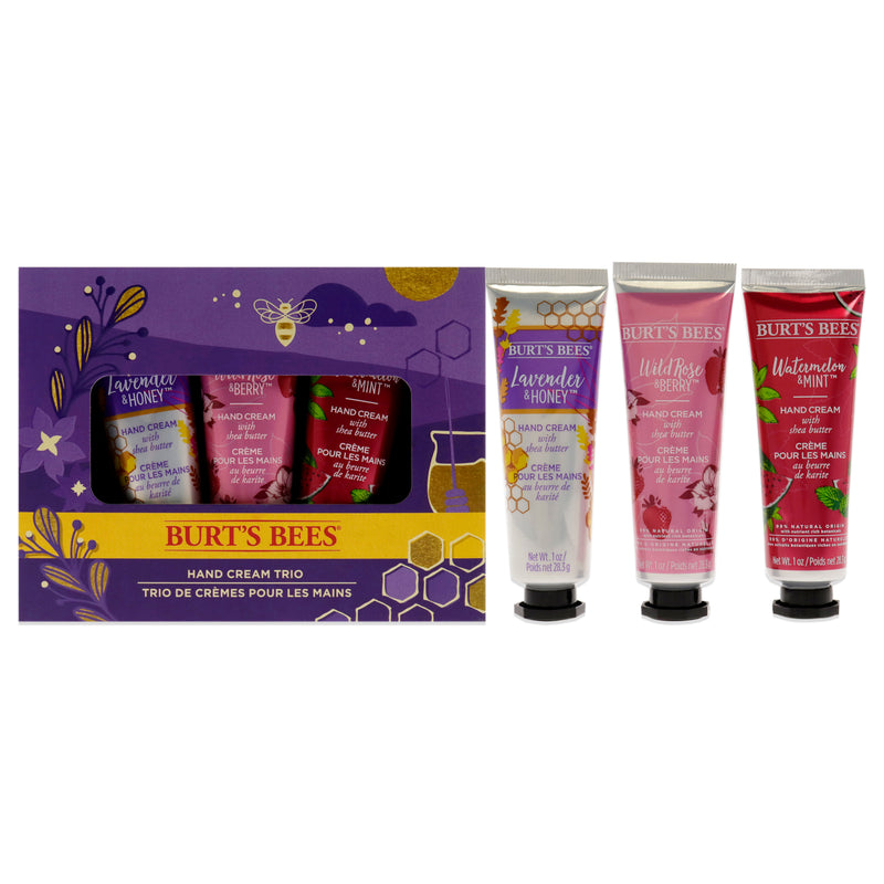 Burt's Bees Burts Bees Hand Cream Trio Gift - 2022 by Burts Bees for Unisex - 1 Pc Kit