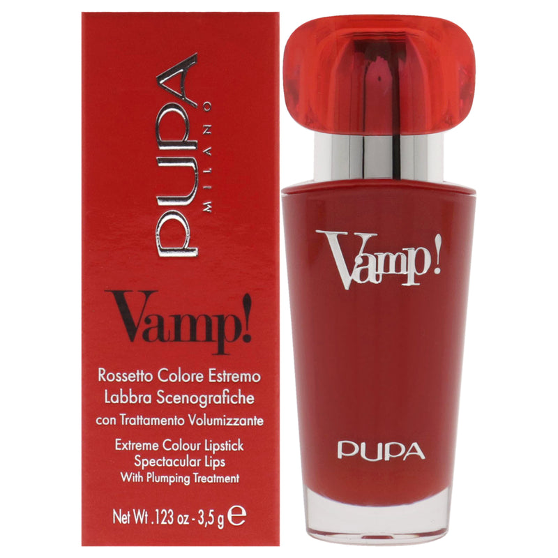 Pupa Milano Vamp! Extreme Colour Lipstick with Plumping Treatment - 205 Iconic Nude by Pupa Milano for Women - 0.123 oz Lipstick