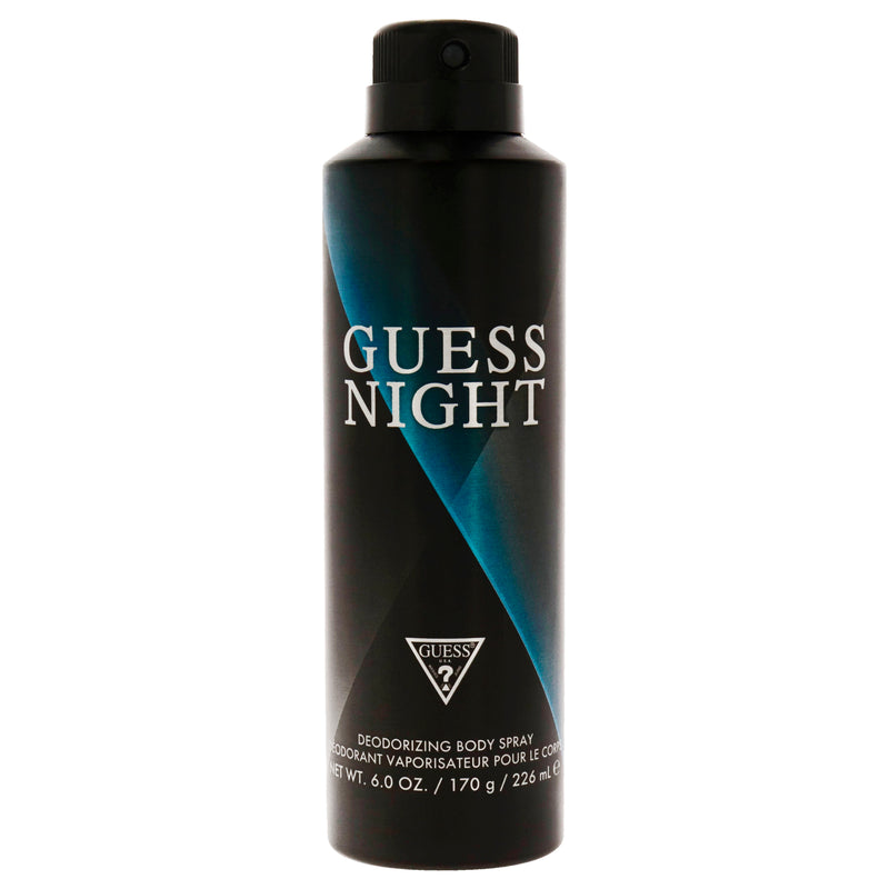 Guess Guess Night Deodorant Body Spray by Guess for Men - 6 oz Body Spray