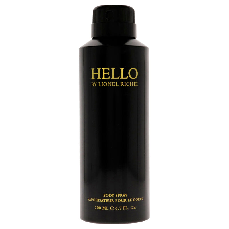 Lionel Richie Hello by Lionel Richie for Men - 6.7 oz Body Spray