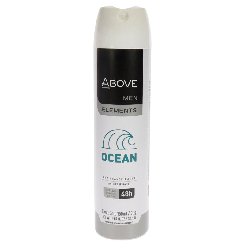 Above 48 Hours Element Antiperspirant Deodorant - Ocean by Above for Men - 3.17 oz Deodorant Spray
