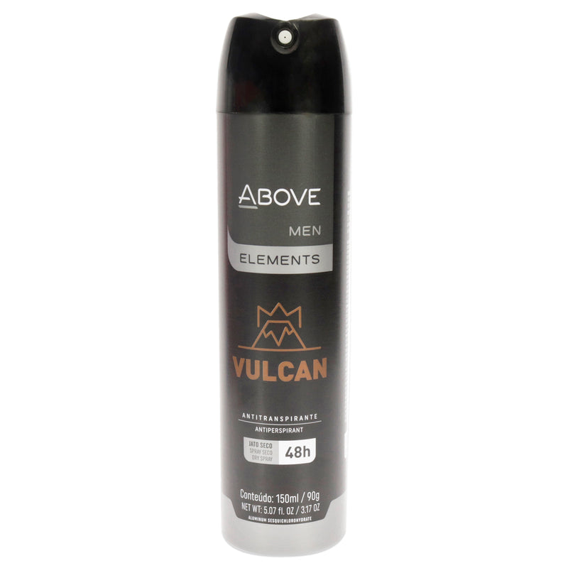 Above 48 Hours Element Antiperspirant Deodorant - Vulcan by Above for Men - 3.17 oz Deodorant Spray