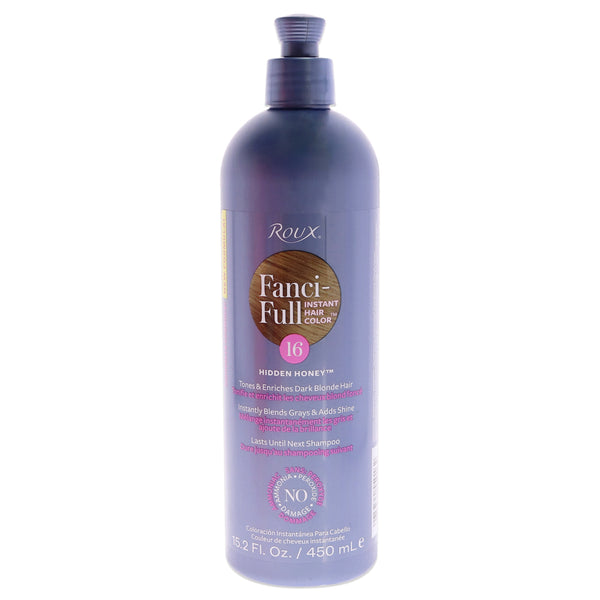 Roux Fanci-Full Rinse Instant Hair Color - 16 Hidden Honey by Roux for Unisex - 15.2 oz Hair Color