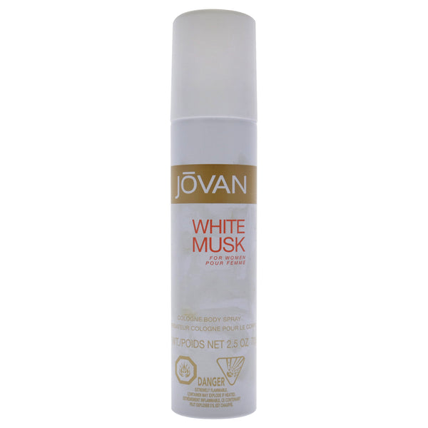 Jovan Jovan White Musk by Jovan for Women - 2.5 oz Body Spray