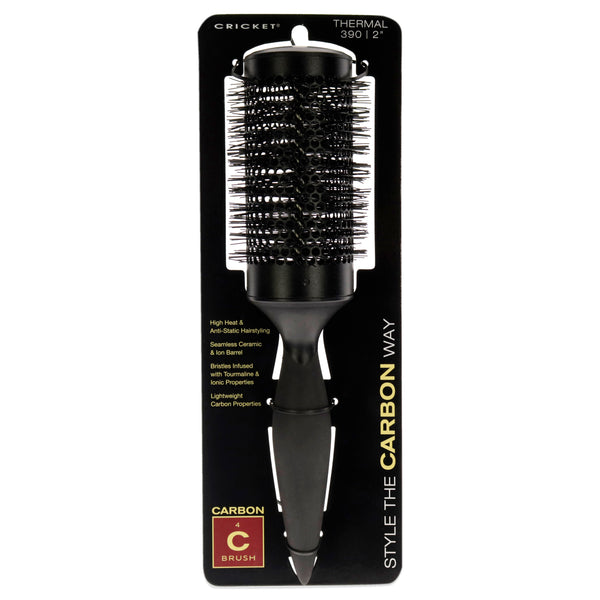 Cricket Carbon Thermal 390 Brush by Cricket for Unisex - 2 Inch Hair Brush