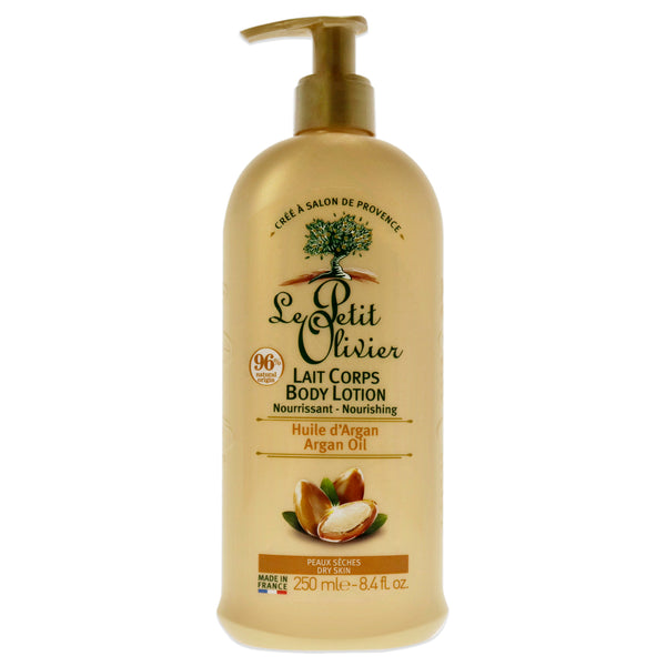 Le Petit Olivier Nourishing Body Lotion - Argan Oil by Le Petit Olivier for Women - 8.4 oz Body Lotion