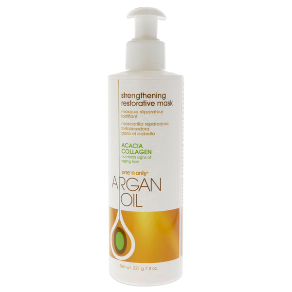 One n Only Argan Oil Strengthening Restorative Mask by One n Only for Unisex - 7.8 oz Masque