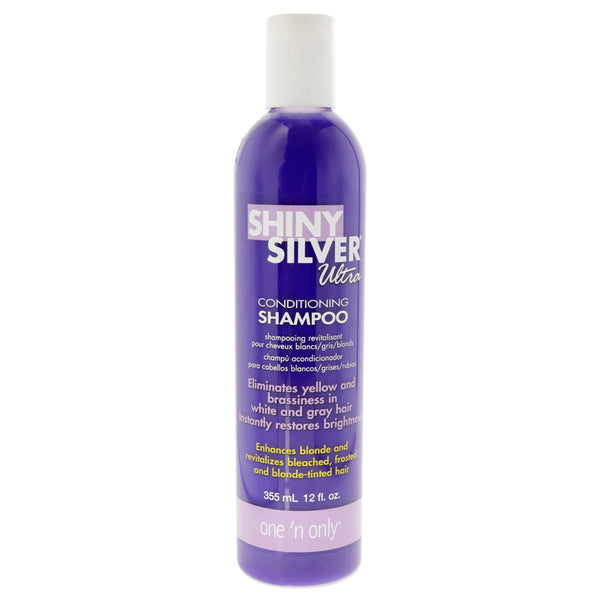 One n Only Shiny Silver Ultra Conditioning Shampoo by One n Only for Unisex - 12 oz Shampoo