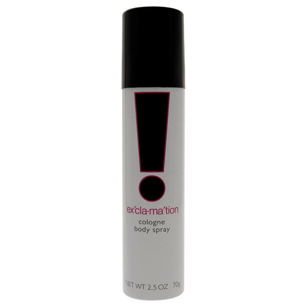 Coty Exclamation by Coty for Women - 2.5 oz Body Spray