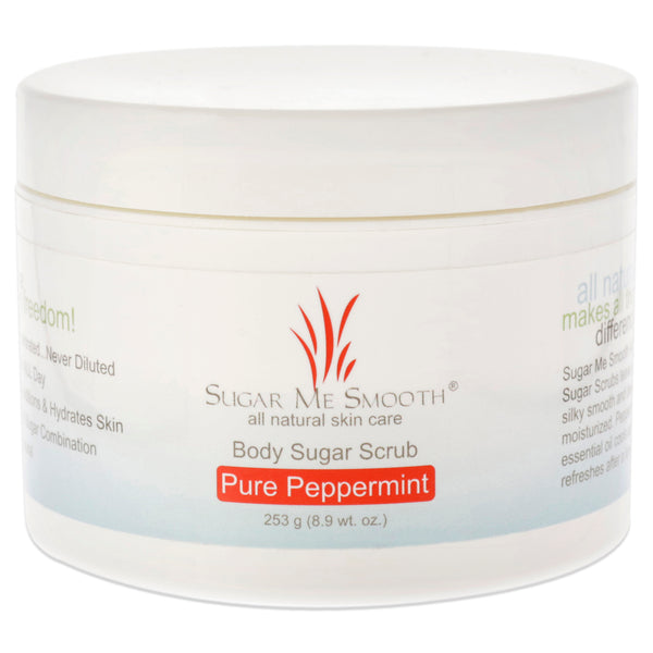 Sugar Me Smooth Body Scrub - Pure Peppermint by Sugar Me Smooth for Unisex - 8.9 oz Scrub