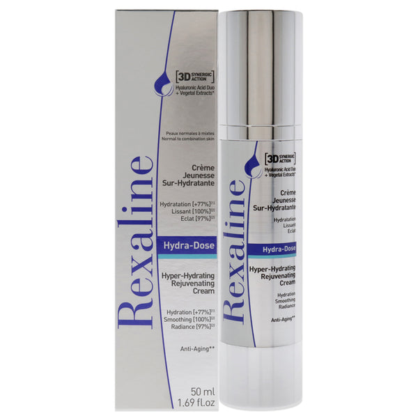 Rexaline Hydra-Dose Hyper-Hydrating Rejuvenating Cream by Rexaline for Unisex - 1.69 oz Cream